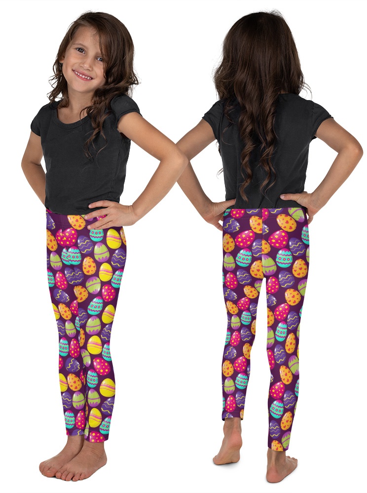 Easter Egg Leggings - Designed By Squeaky Chimp T-shirts & Leggings