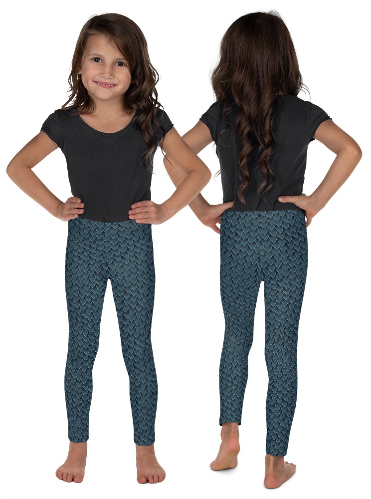 Dragon Scale Leggings for Kids - Teeny Chimp Kids Fashion
