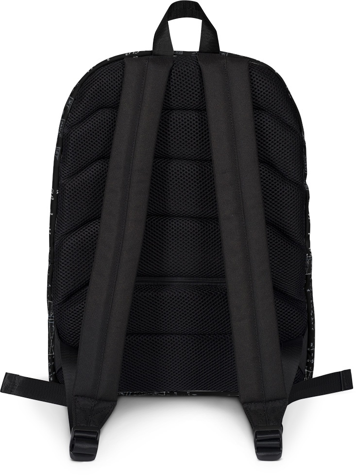 Physics Formula Backpack with Laptop Sleeve - Teeny Chimp Kids Fashion
