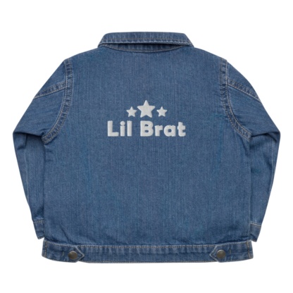Little Brat Baby Organic Blue Jean Denim Jacket
