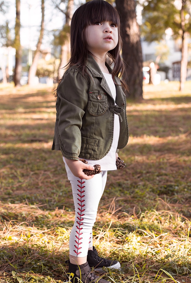 Buy Brown Leggings for Girls by Gap Kids Online | Ajio.com