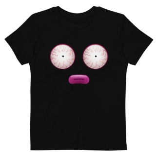 Crazy Face T-shirt For Kids / Short Sleeve