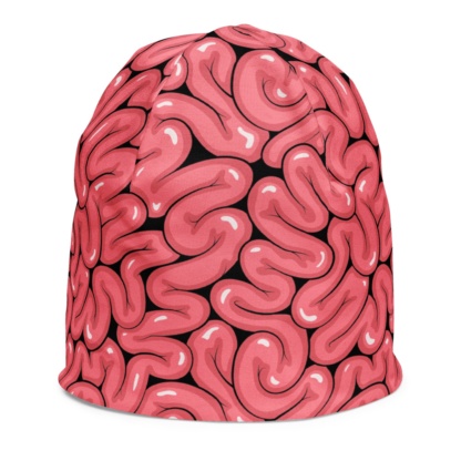 Brains Beanie Halloween Hat For Kids