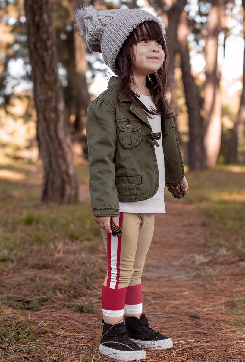 San Francisco 49ers Football Uniform Leggings for Kids - Teeny Chimp Kids  Fashion
