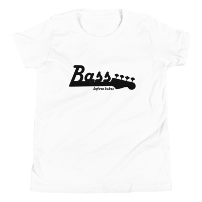 Bass Before Babes Music T-shirt For Kids / Short Sleeve musician